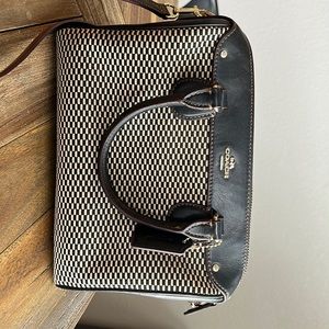 Coach purse, vintage style.